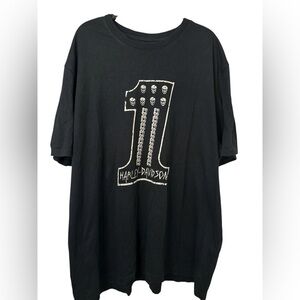 Harley-Davidson® Men's Mini Skull #1 Graphic Short Sleeve Tee Black